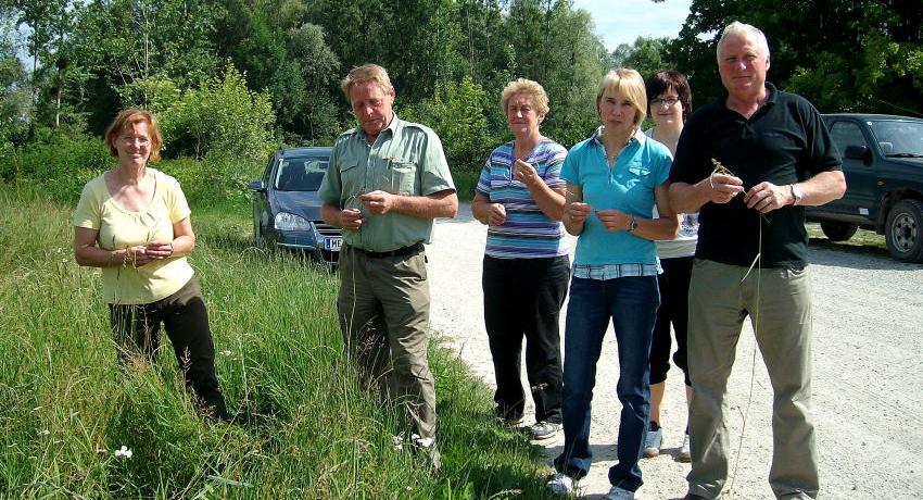 Naturschutzplan Weiterbildungsveranstaltung bei Ardagger im Machland Süd