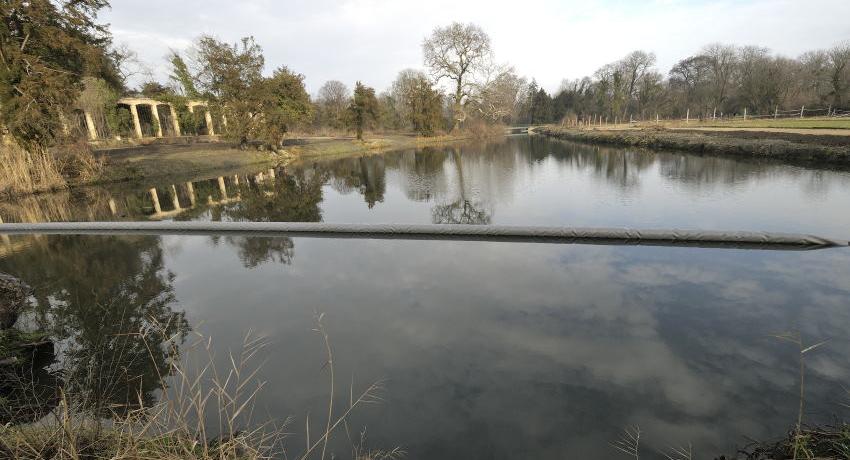 Das Hafenbecken nach der Sedimenträumung – zum ersten Mal seit Jahrzehnten als solches wieder erkennbar